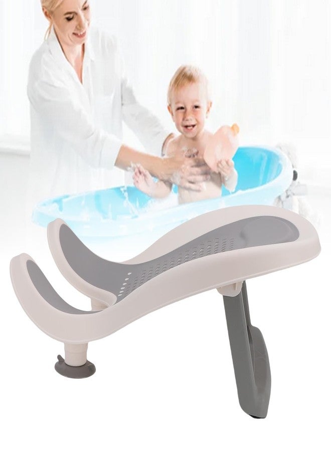 ciciglow Baby Butt Washing Basin, Portable Bath Tub with Strong Suction Cups and Soft Mesh, for Newborn Toddler Bath Time Support - Image 5