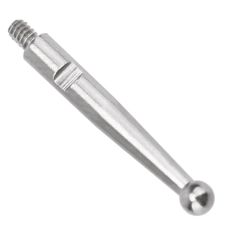 Dial Gauge Indicator Probe: Tungsten Steel M1.4*L39.5*D2.0 High Hardness - Long Service Life Ruby Head Needle for Dovetail Rails Measuring - Image 3