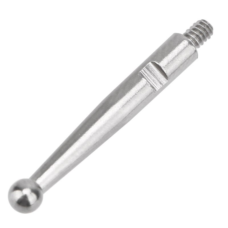 Dial Gauge Indicator Probe: Tungsten Steel M1.4*L39.5*D2.0 High Hardness - Long Service Life Ruby Head Needle for Dovetail Rails Measuring - Image 2