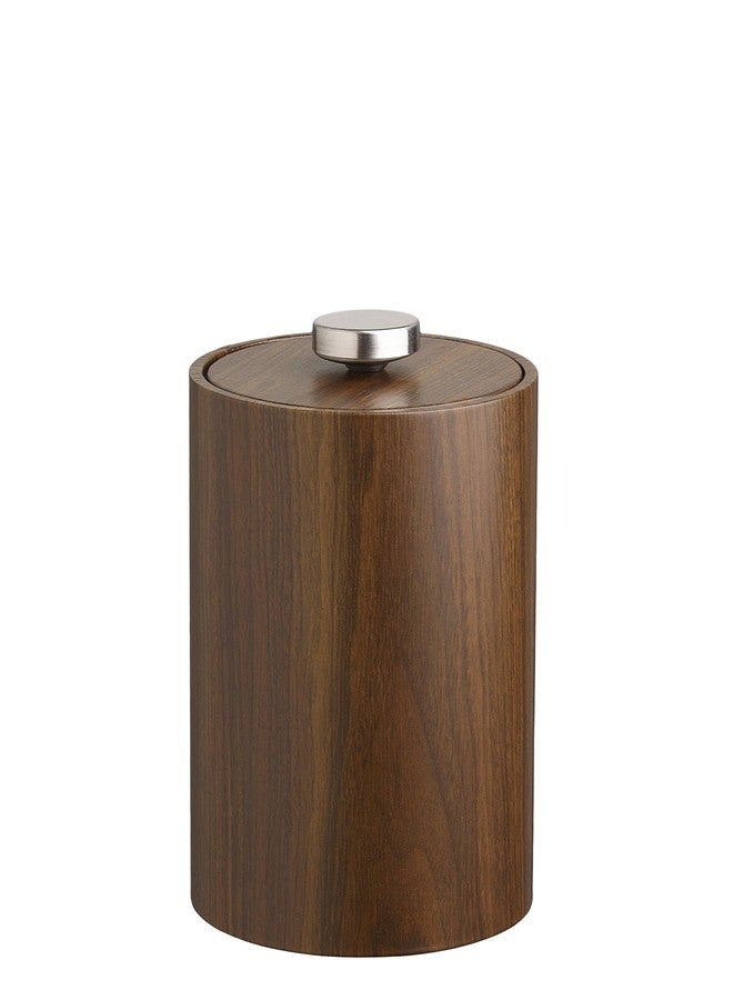 Kraftware Woodcraft Ice Bucket, Tall, Walnut Brown - Image 2