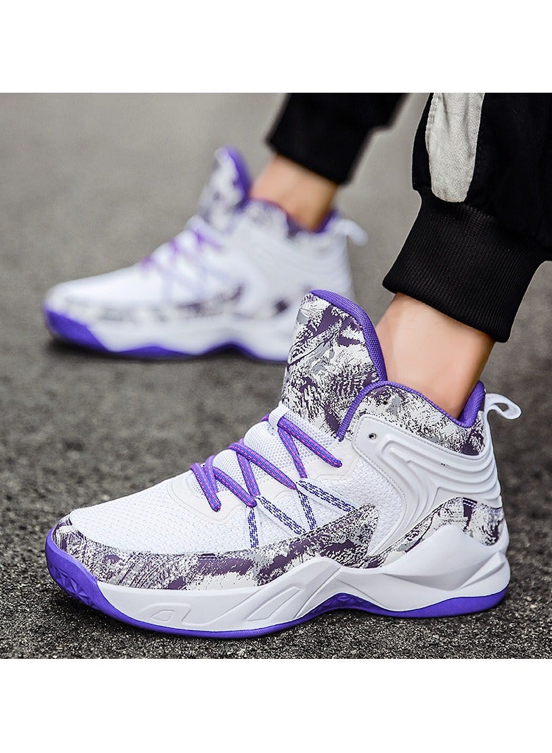 SKT Shiketro Anti-slip shock-absorbing basketball sneakers  - Image 3