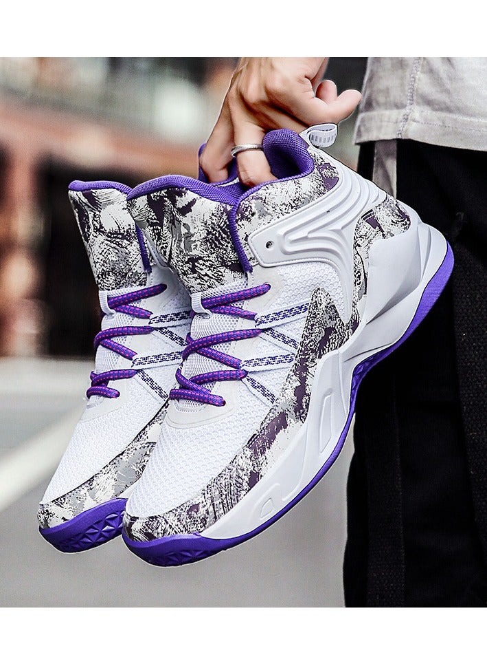 SKT Shiketro Anti-slip shock-absorbing basketball sneakers  - Image 2