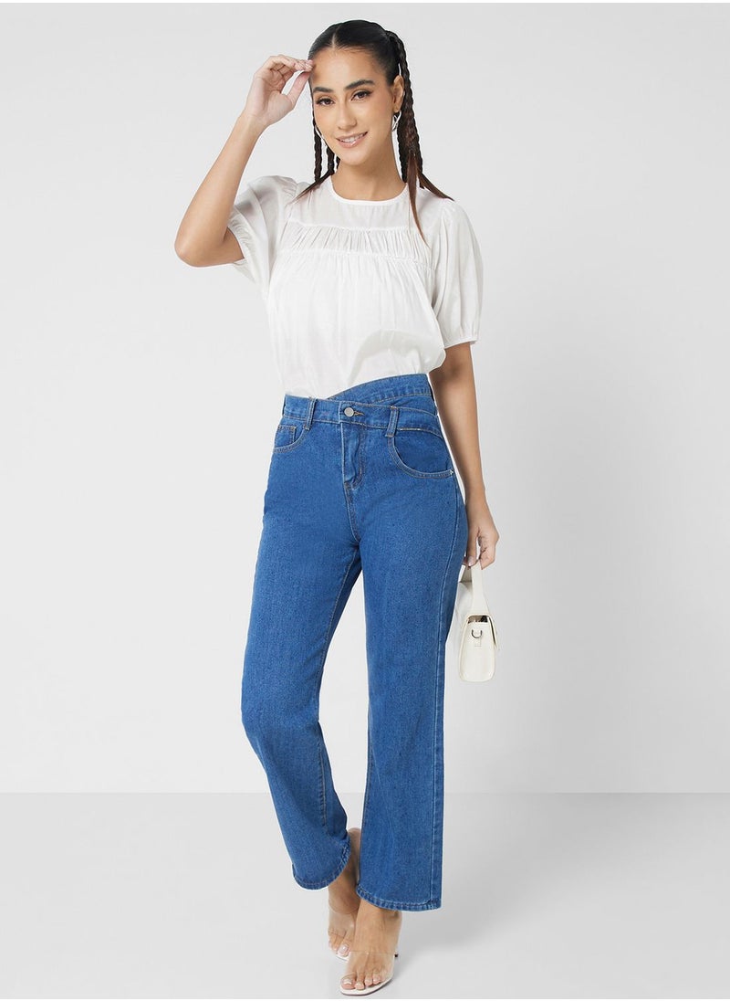 Ginger - High Waisted Jeans - Image 1