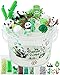 Okaybee 10 FL OZ Panda Clear Slime Bucket Big Slime Kit with Clay Slimes Party Favors for Kids Glimmer Crunchy Slimes Includes 9 Packs of Addins Sensory Experience DIY Toys for Girls and Boys Ages 812 - Image 2