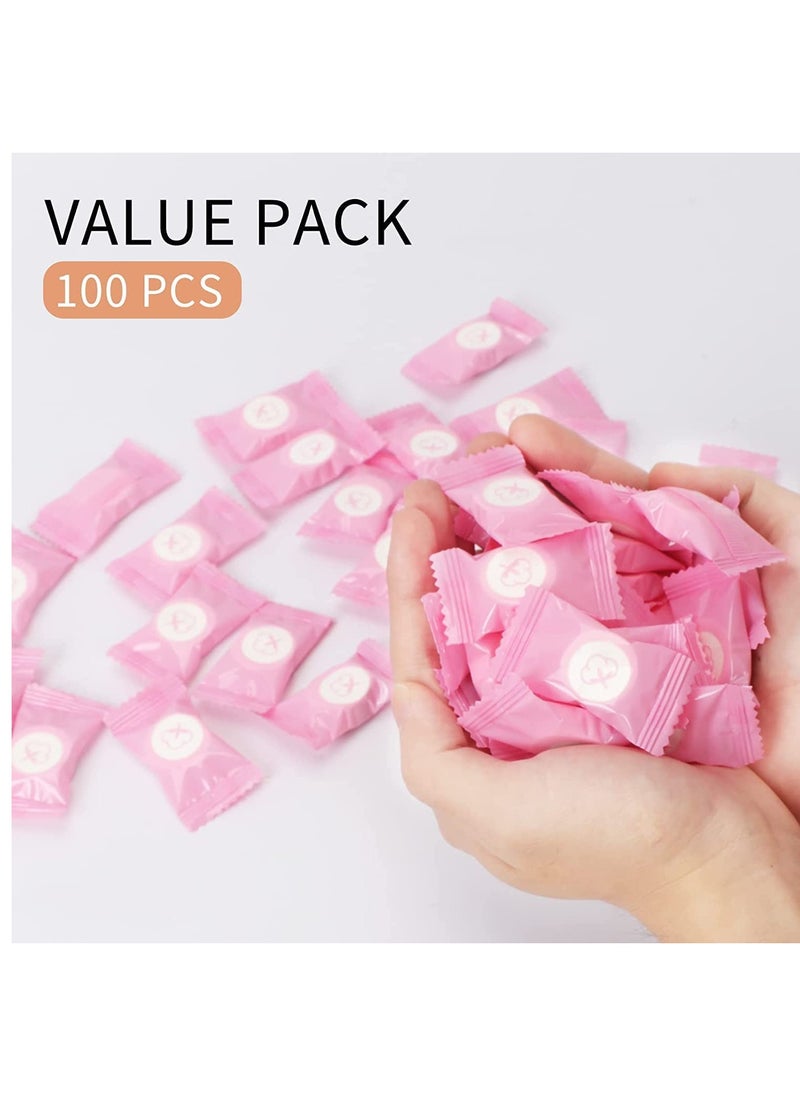 200-Piece Compressed Disposable Mini Tablets Cotton Portable Face Towel