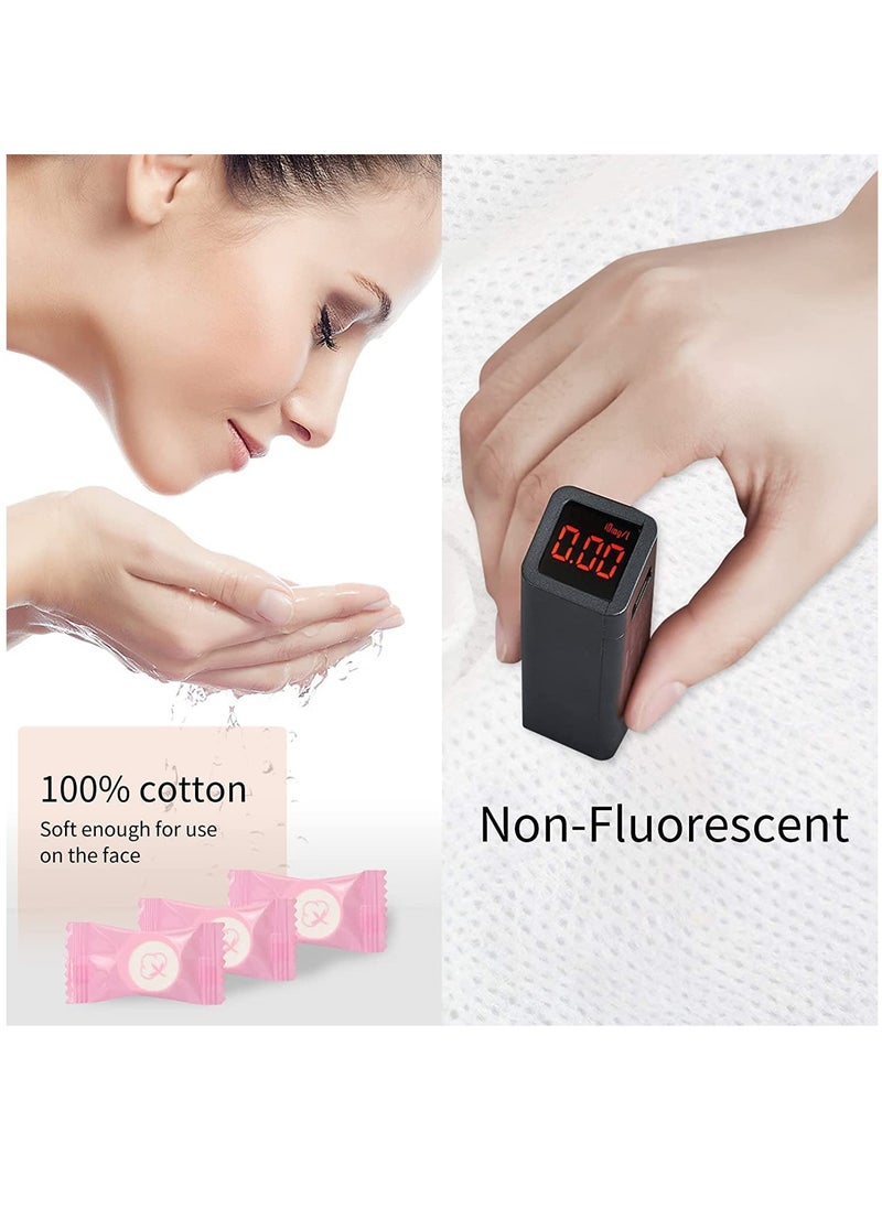 200-Piece Compressed Disposable Mini Tablets Cotton Portable Face Towel