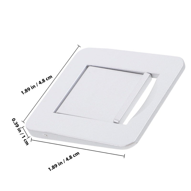2 Pcs Aluminum Alloy Portable Laptop Riser Stand Cooling Mount Elevated Holder For Desk - Image 3