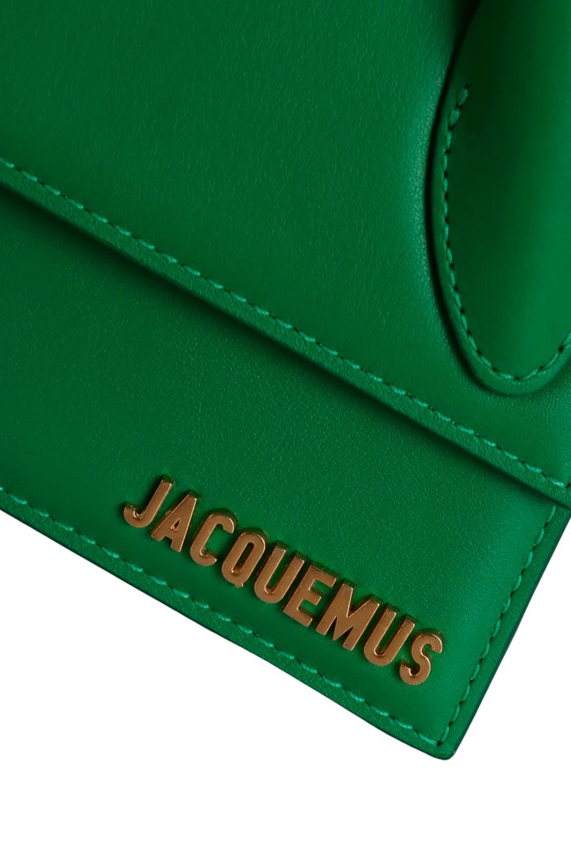 JACQUEMUS Le Chiquito Long Handbag Tote Bag Leather Flap Long With Crossbody Strap - Image 4
