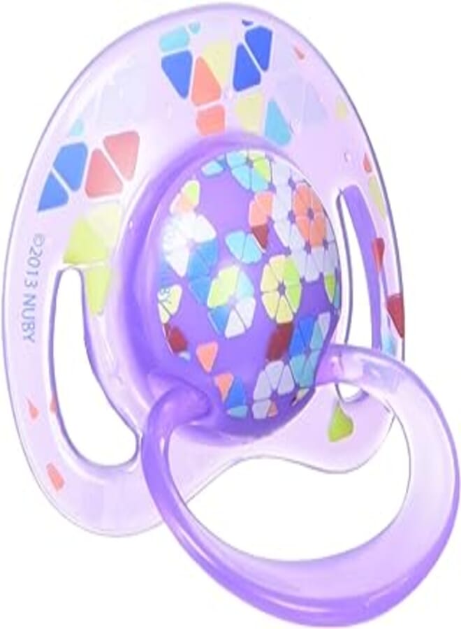 Nuby silicon pacifier 0-6 months