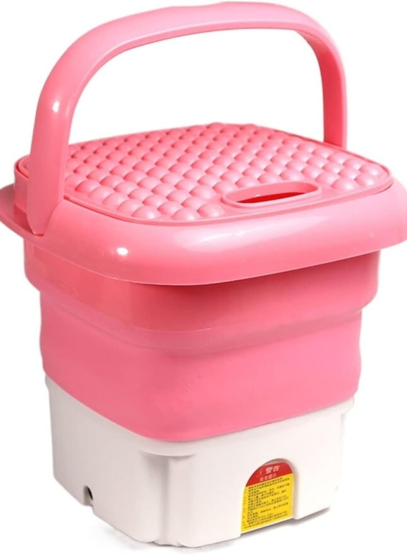 Yameem Folding Portable Mini Turbo Washing Machine Ultrasonic Washer - Image 1