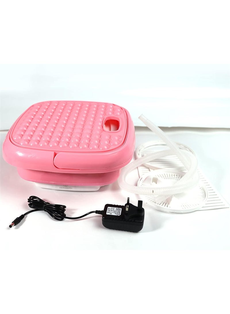 Yameem Folding Portable Mini Turbo Washing Machine Ultrasonic Washer - Image 4