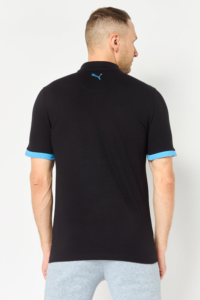 PUMA Men Regular Fit Short Sleeve Outdoor Polo Shirt, Black - Image 4