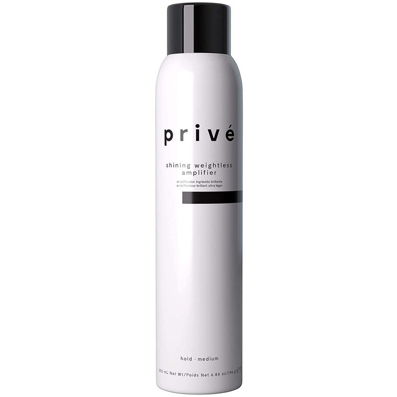 PRIVE PrivÃ© Shining Weightless Amplifier Hair Mousse - Volumizing Mousse for Hair Volume with Bamboo & Green Tea for Root Lift, Shine & Strength - Helps Add Body to Dull, Flat Strands (6.85 oz) - Image 1