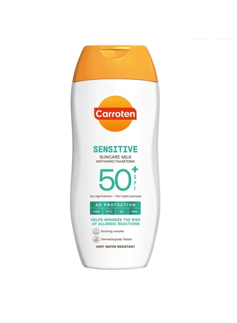 Carroten Sensitive Suncare Milk SPF50+ 200ml
