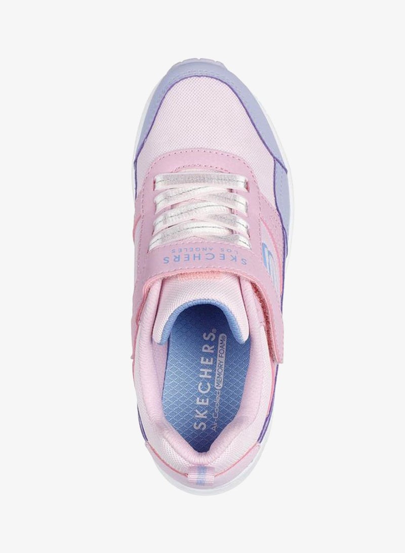 SKECHERS Girls UNO Hook & Loop Sneakers - Image 3