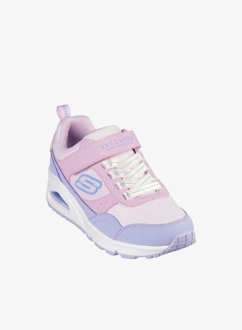SKECHERS Girls UNO Hook & Loop Sneakers - Image 2