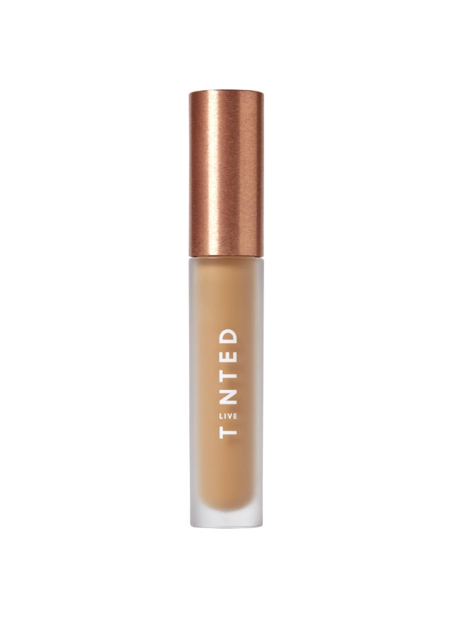 Live Tinted Hueskin Serum Concealer MediumtoFull Coverage Concealer with Niacinamide Hyaluronic Acid for Dark Circles Fine Lines Wrinkles Buildable LongLasting Formula 035 oz Shade 10 - Image 2