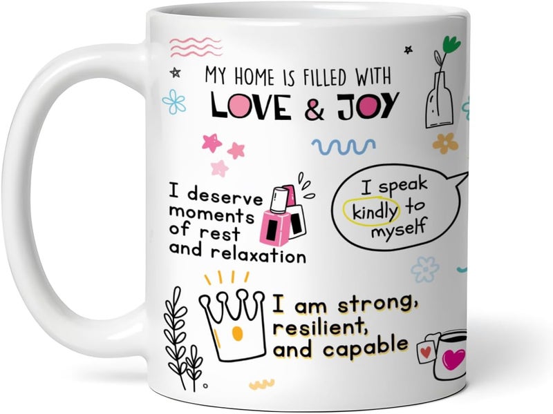 DAYS Mom Self Love Coffee Mug Thoughtful Gift for Mumma (350 ml) - Mother's, Best Gift for Mother Mummy Mum, Mom's Birthday - Dishwasher Microwave Safe - Image 2