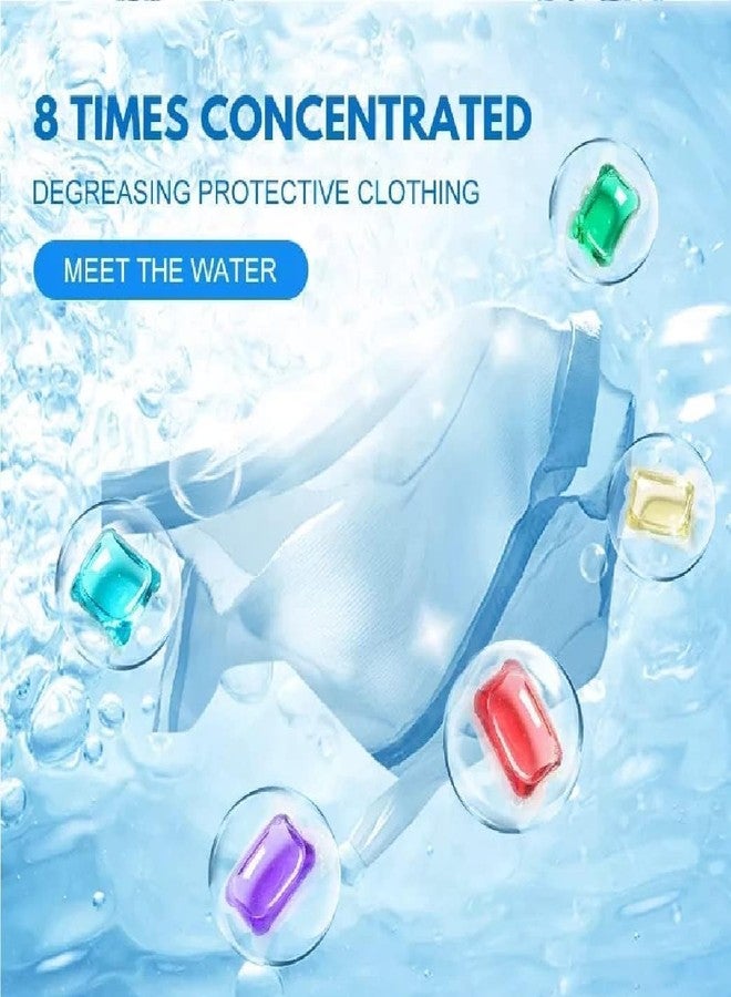 IF13 3-in-1 Laundry Pods - Tackle Tough Stains, Suitable for Front/Top Load & Semi-Automatic Machines (Pack Of 24) (MultiColor) - Image 4