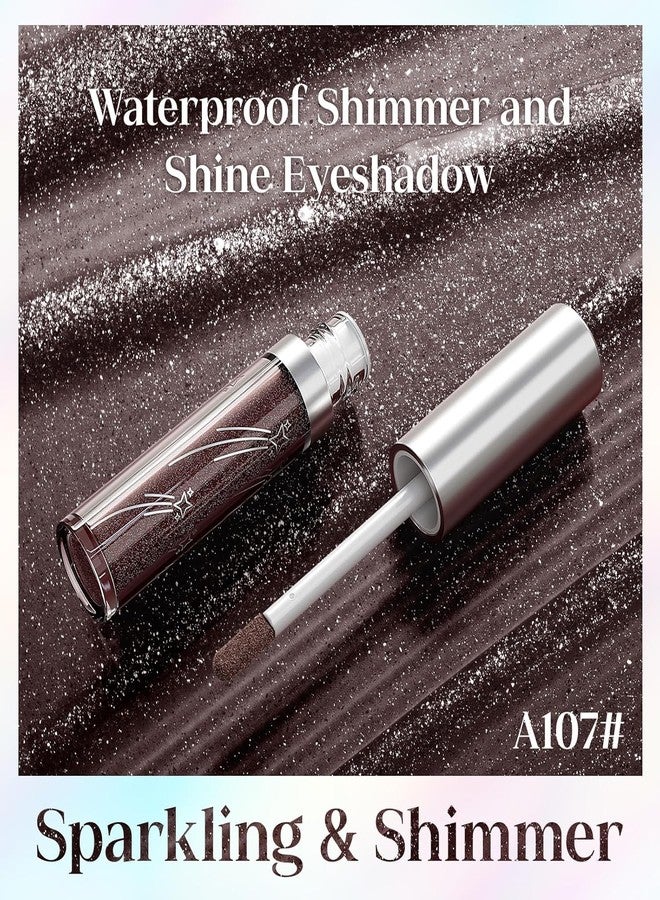 Coalitione Liquid Eyeshadow 12 Colors Long Lasting Waterproof Shining Shimmer Glitter Eyeline liquid Matte Eyeshadow ,Elves Makeup Girls Eyeshadow for Party Festival Makeup Beauty - Image 3