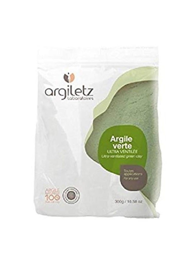 Argiletz طين فرنسي أخضر من مختبرات | عالي التهوية | مستخرج ومنتج في فرنسا | 300 جرام/10.5 أونصة - Image 1