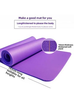 AOLON Premium Non-Slip Yoga Mat – Extra Thick, High-Density & Sweat-Resistant for Ultimate Comfort | Perfect for Yoga, Pilates, and Home Workouts  - Image 4