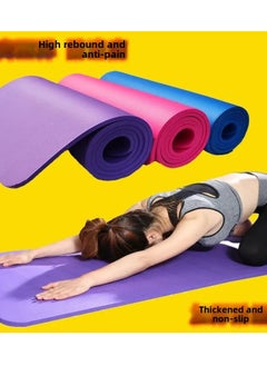 AOLON Premium Non-Slip Yoga Mat – Extra Thick, High-Density & Sweat-Resistant for Ultimate Comfort | Perfect for Yoga, Pilates, and Home Workouts  - Image 2