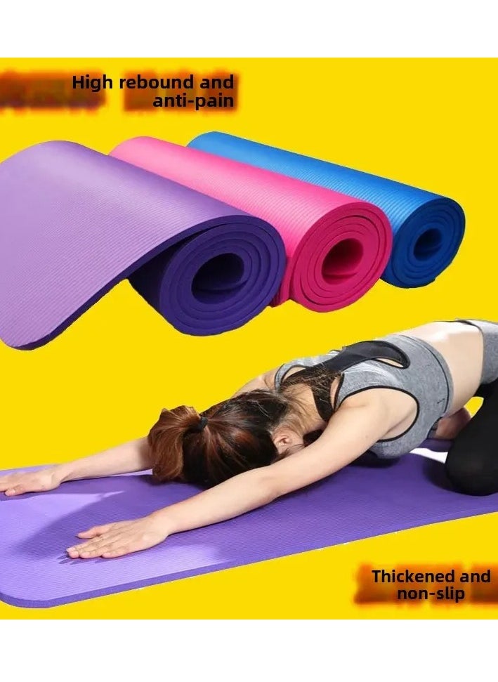 AOLON Premium Non-Slip Yoga Mat – Extra Thick, High-Density & Sweat-Resistant for Ultimate Comfort | Perfect for Yoga, Pilates, and Home Workouts  - Image 2