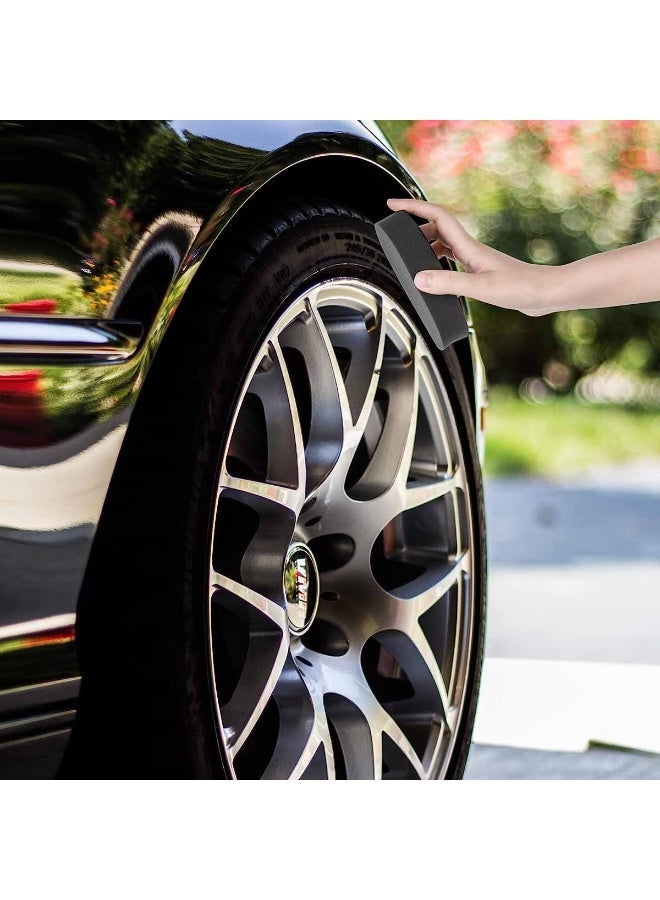 Car Cleaning Brush GN10683 with Ergonomic Handle, Removable Foam Pad, Interior Exterior Detailing Cleaning Tool - Image 2