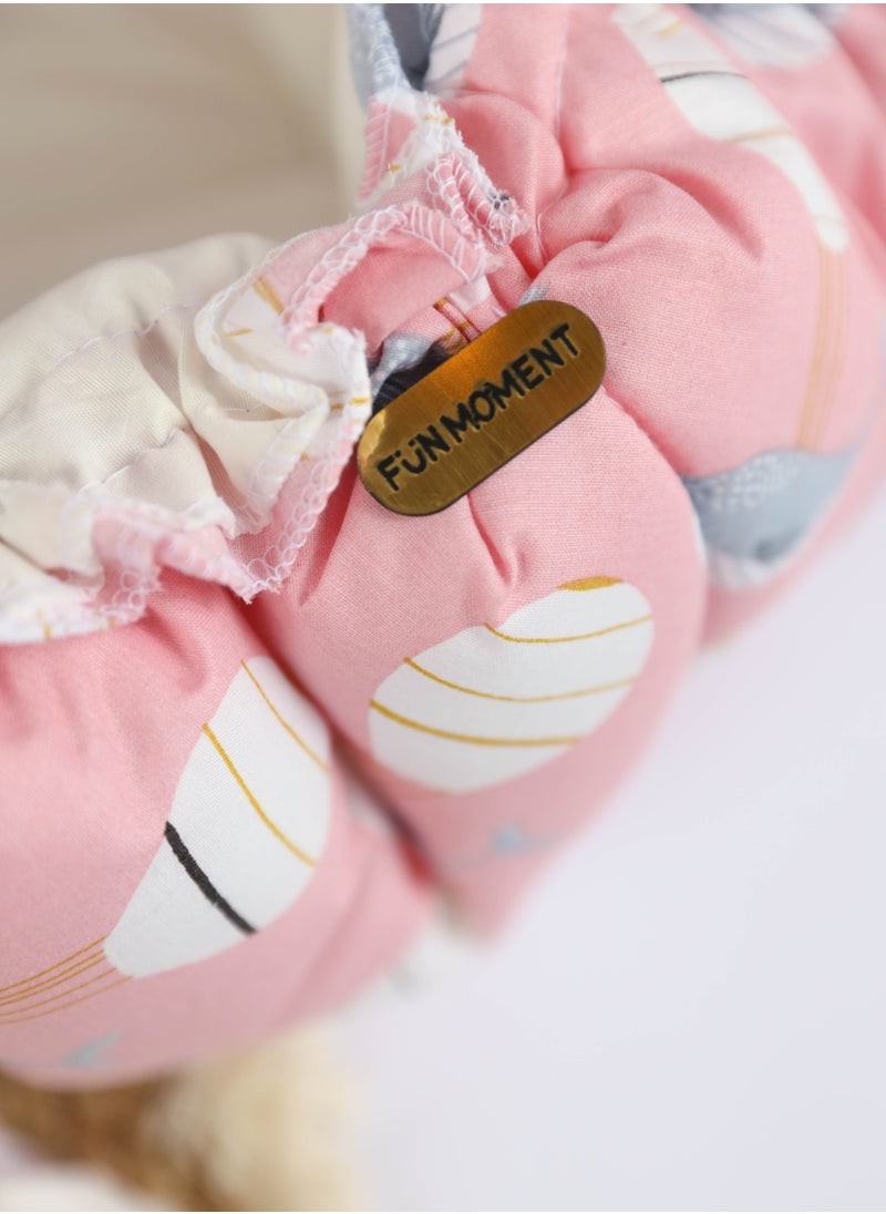 FUN MOMENT - The Sparrow's nest mattress for children consists of 3 pieces with different prints - Image 1