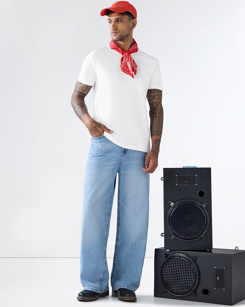 بيواكوف تي شيرت رجالي أبيض - Image 4