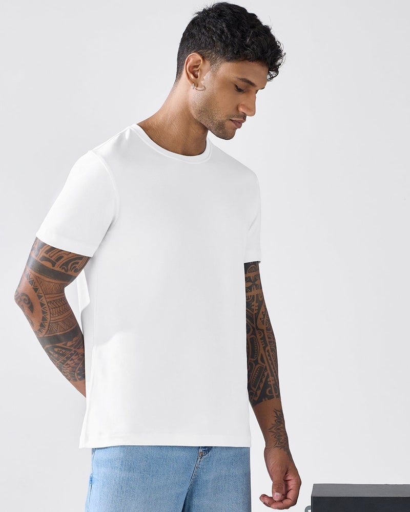 بيواكوف تي شيرت رجالي أبيض - Image 1