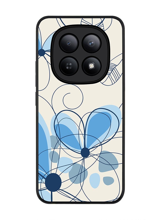 For Xiaomi Redmi Note 15 5G / Poco M8 Case,Slim fit Camera Protection, Shockproof Thin Phone cover  - Daisy Lines