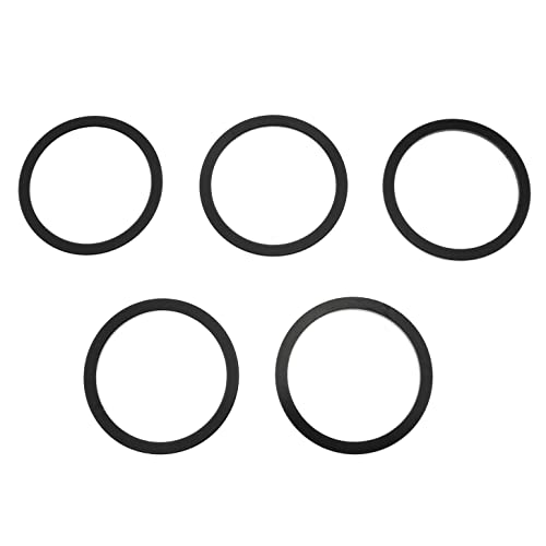Maxmoral 5PCS Bike Bicycle 7 8 9 10 11 Speed Cassette freehub Spacer Washer Anodized Aluminium Alloy Flywheel Hub Washer 1mm 1.5 mm 2 mm 2.5 mm 3.0 mm Bottom Bracket Washer - Image 2