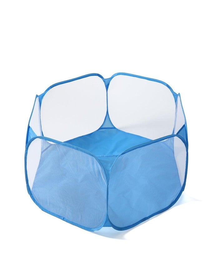 STARBOLO Kids Ball Pit Play Pool Play Tent, Toy Ball Play Pool Foldable Play Tent for Kids Girls Boys Pets Indoor and Outdoor, Balls Not Included (Blue). - Image 1