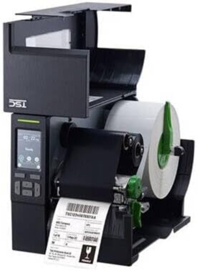 TSC MB241T Industrial Label Printer, 203 DPI Print Resolution, 3.5" Color Touch LCD, DRAM 256MB, Flash 256MB, USB, RS232, Ethernet, USB 2.0, RTC, Black | MB241T-A001-0202 - Image 2