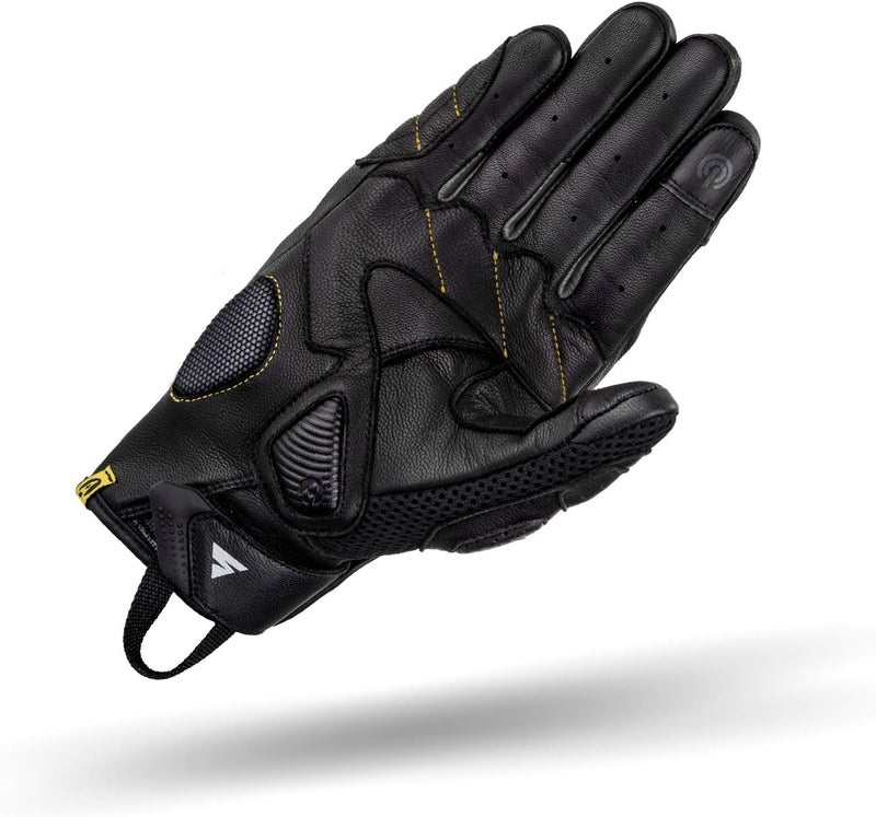 SHIMA Men's Rush Motorcycle Gloves - Durable Leather with Touchscreen Functionality - Image 2