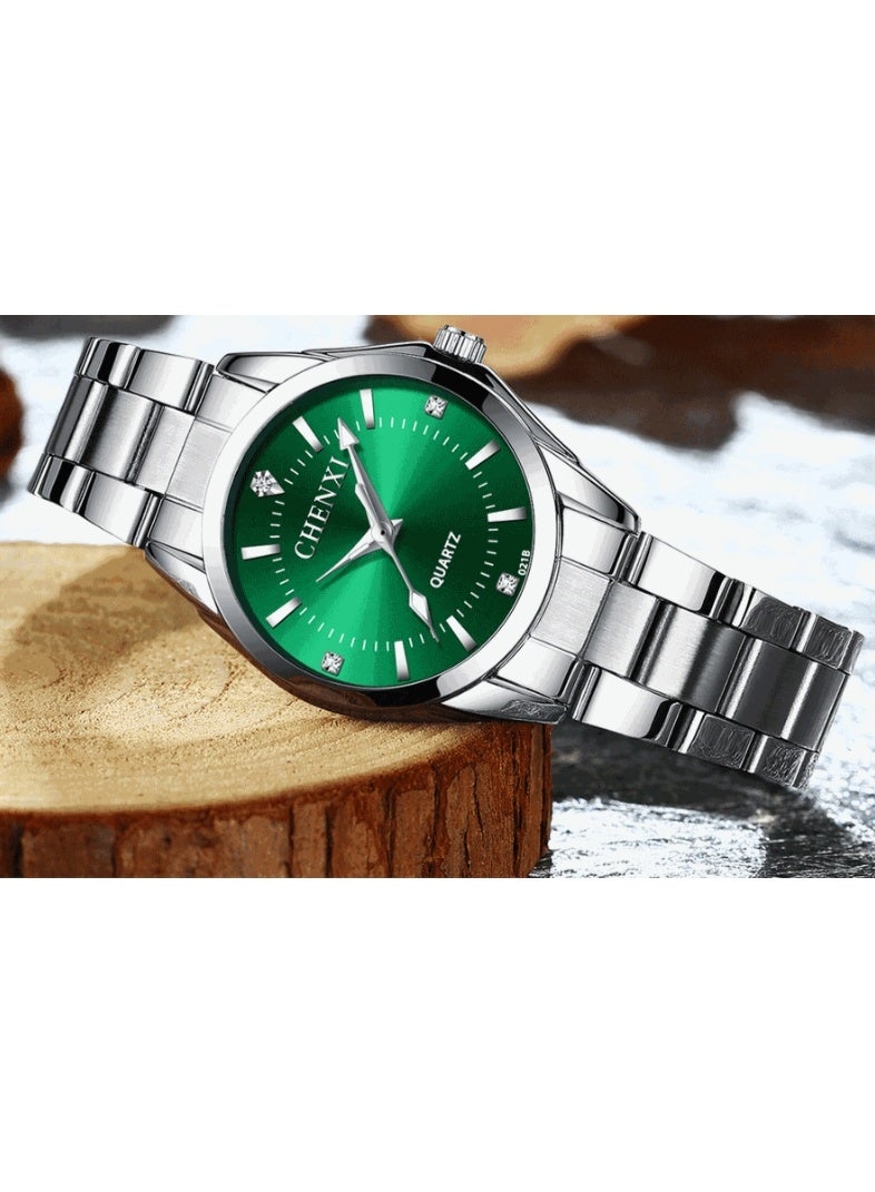 Chenxi Women's Watches，Lady Rhinestone Fashion Wrist Watch ，Analog Quartz Stainless Steel Watch， Luxury Women's Casual Watches Waterproof Watch - Image 2