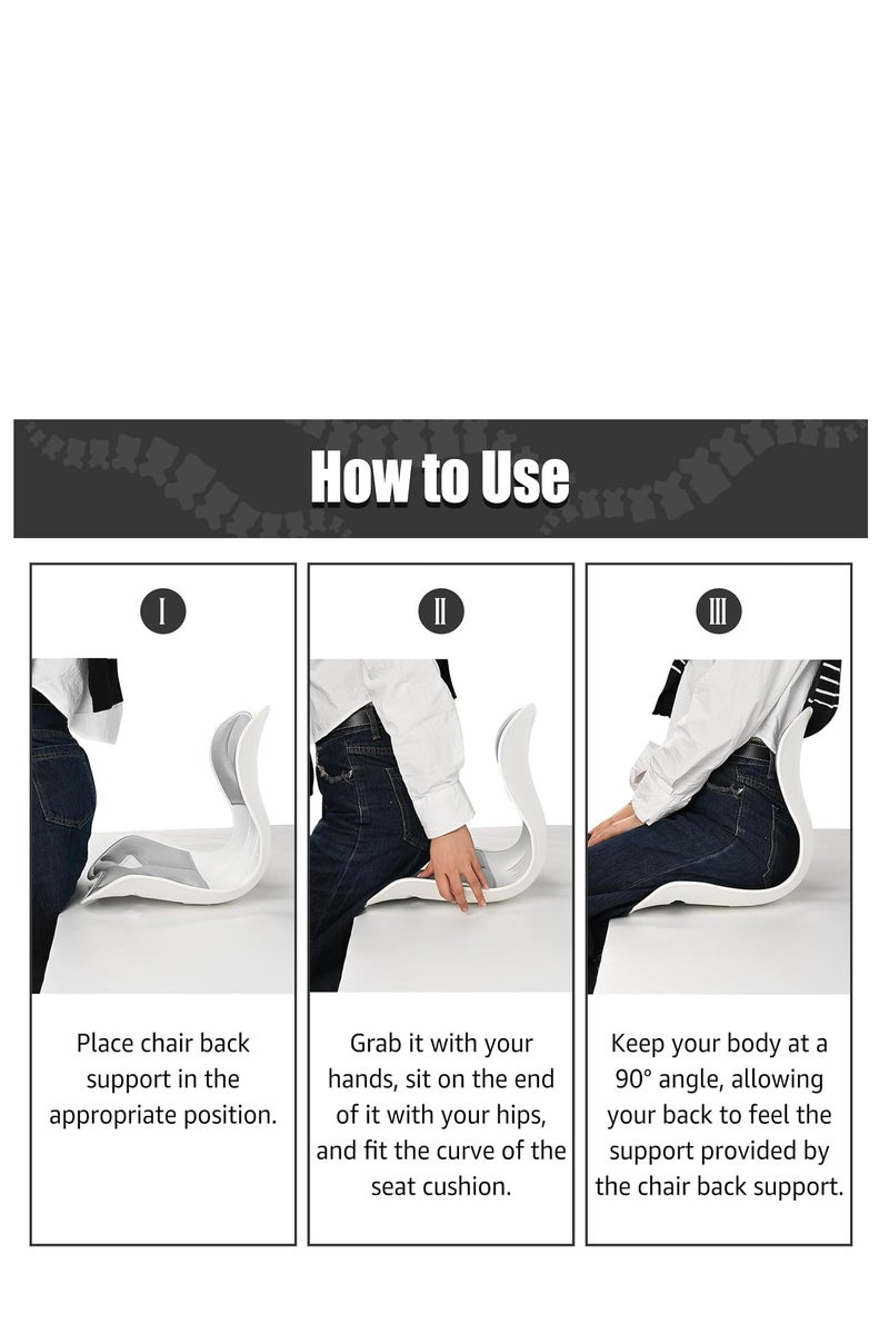 Comfortable Back Support for Office Chair – Posture Corrector and Lumbar Support for Floor Seating, Ideal for Home, Office, and Work Use, Backrest Cushion (Color May Vary) - Image 5