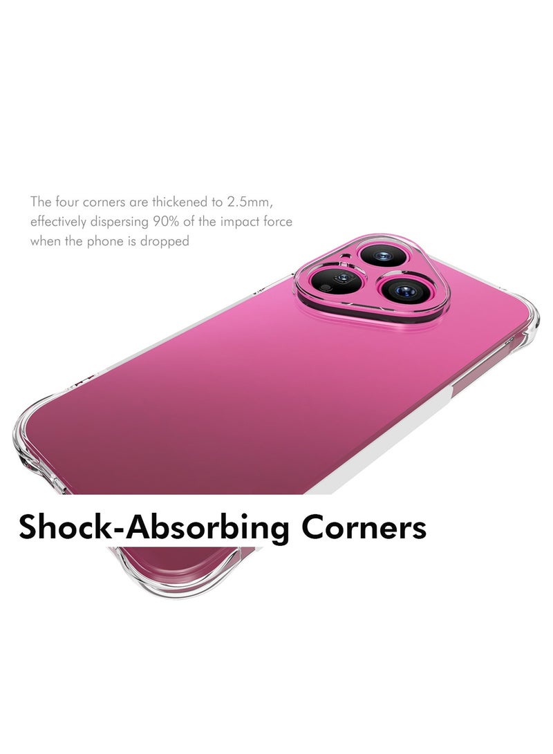 CHAPPELINE Huawei Pura 80 5G 2025 TPU Soft Corners with Hard PC Case Cover (MCTPTN) - Clear - Image 2