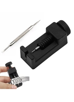 Generic Watch Link Removal Tool Kit Band Chain Link Pin Remover For Smartwatch Bracelet Strap Adjustment Repair For Watch Maker Removal Tool Kit Electric For Drill Replacement Tips Watch Band Link Adjust Slit（With Tool）  - Image 1