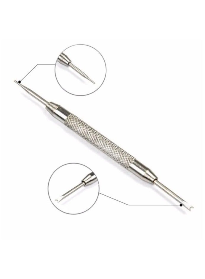 QIRG Watch Link Removal Tool Kit Band Chain Link Pin Remover For Smartwatch Bracelet Strap Adjustment Repair For Watch Maker Removal Tool Kit Electric For Drill Replacement Tips Watch Band Link Adjust Slit（With Tool） - Image 5