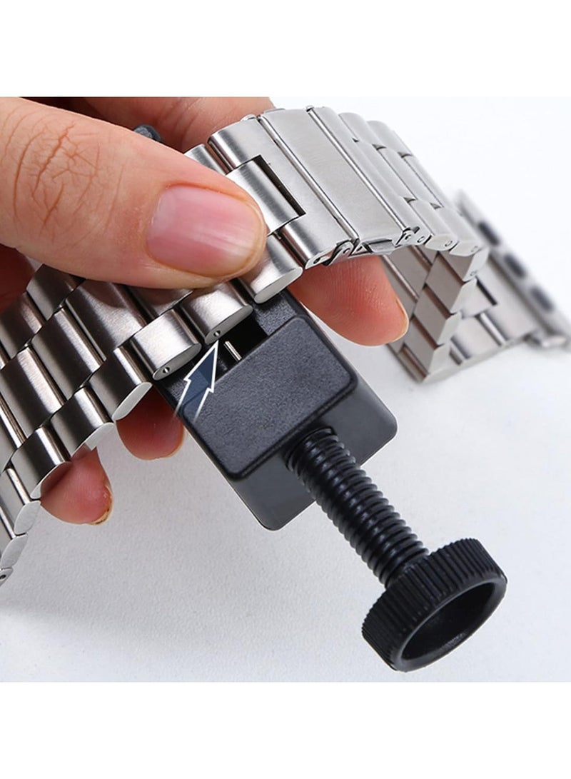 QIRG Watch Link Removal Tool Kit Band Chain Link Pin Remover For Smartwatch Bracelet Strap Adjustment Repair For Watch Maker Removal Tool Kit Electric For Drill Replacement Tips Watch Band Link Adjust Slit（With Tool） - Image 3