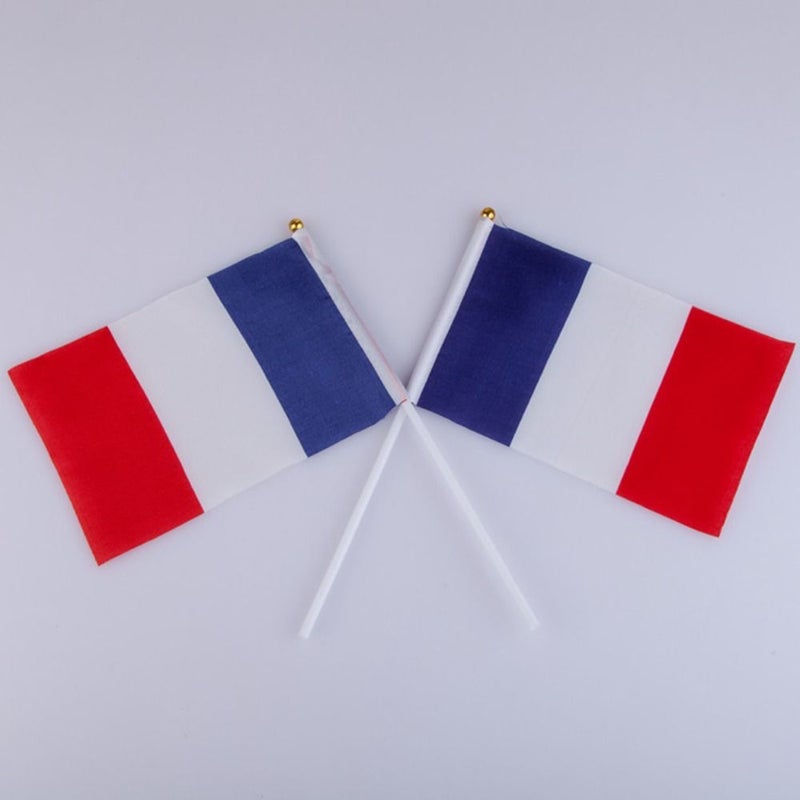 6 Pcs FIFA 2026 Soccer Match Cheer Flags Hand Waving National Support Decor - Image 2