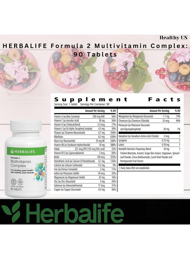 Herbalife Formula 2 Multivitamin Complex Kosher - Image 3
