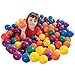 Intex Small Plastic MultiColored Fun Ballz for Indoor and Outdoor Ball Pits or Splash Pools with Storage Carrying Bag 100 Pack - Image 2