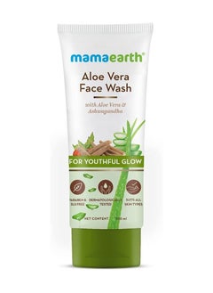 Mamaearth Mamaearth Aloe Vera Face Wash 100ml  - Image 1