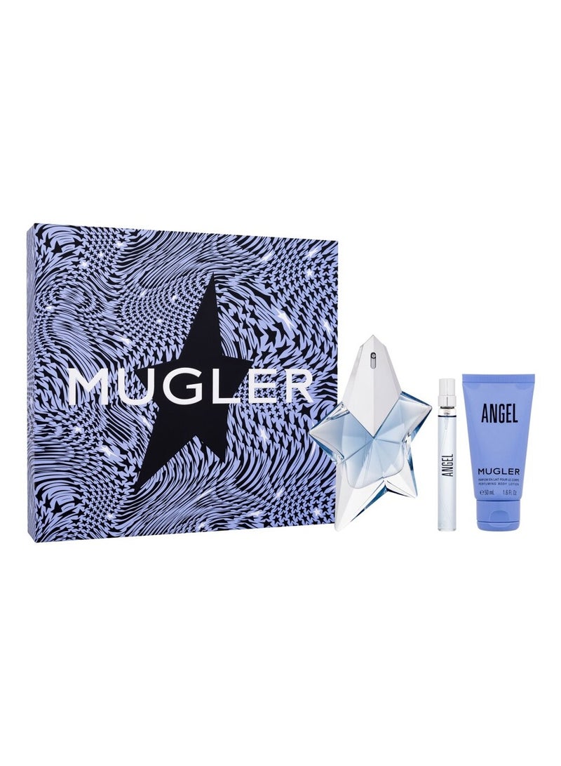 Mugler Mugler Angel Gift Set (Women) 50ml EDP + 10ml EDP + 50ml Body Lotion - Image 3
