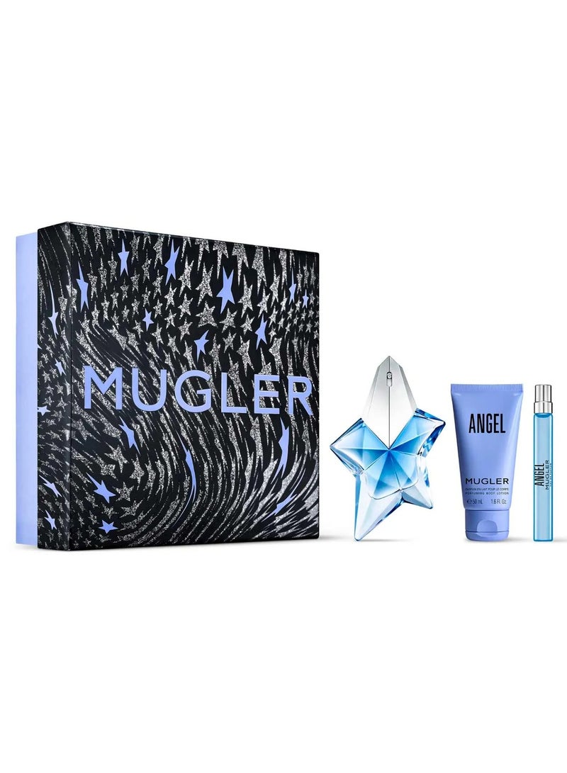 Mugler Mugler Angel Gift Set (Women) 50ml EDP + 10ml EDP + 50ml Body Lotion - Image 1