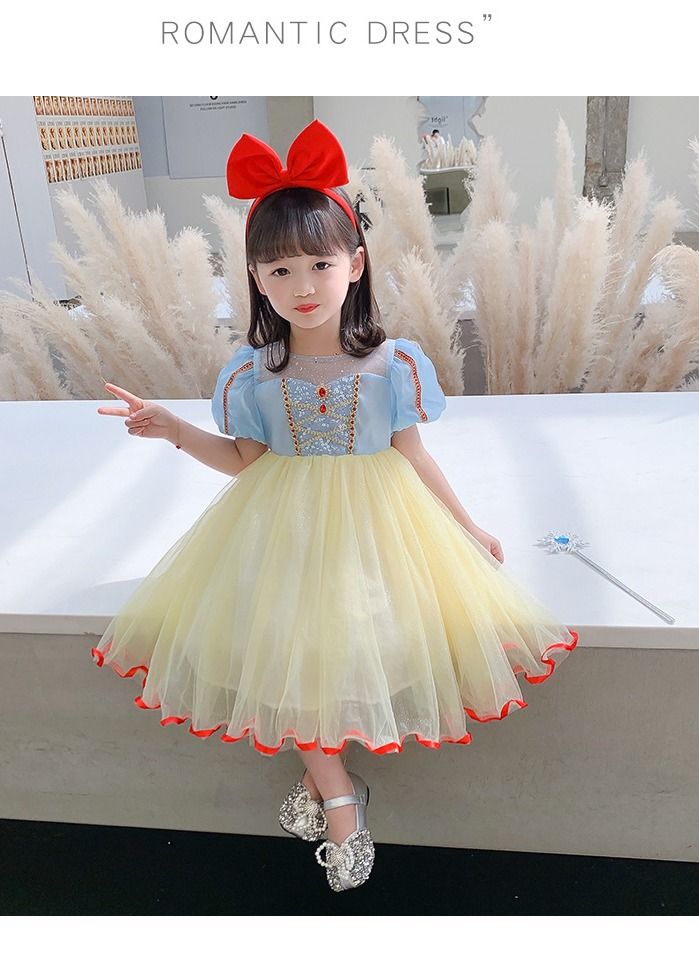 Loquat Fairytale Princess Themed Party Fancy Dress Cosplay Costume With Accessories - Image 1